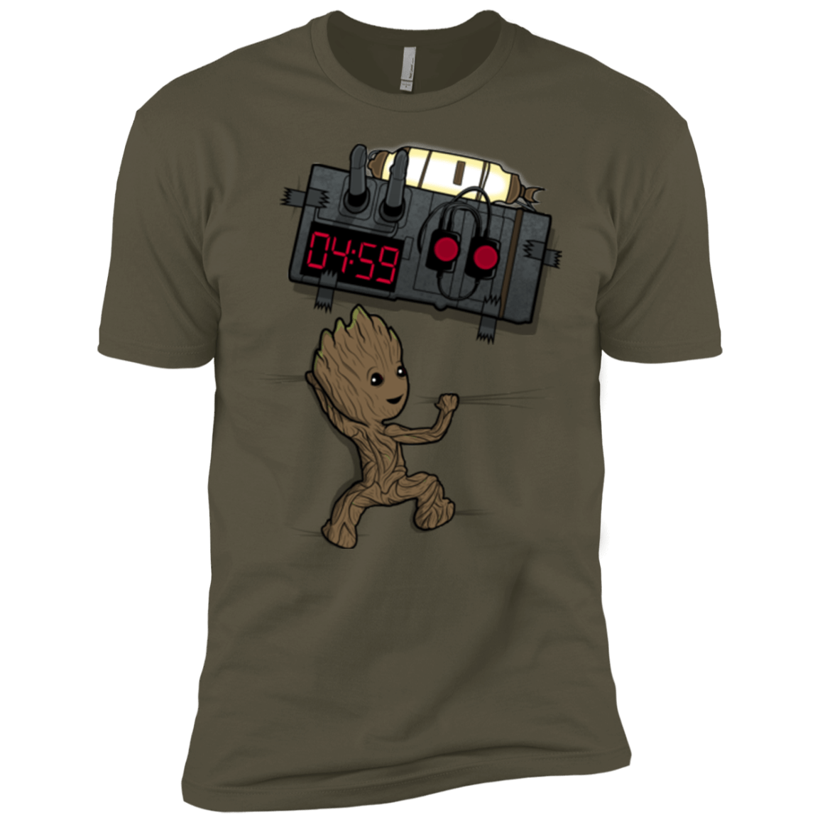 T-Shirts Military Green / X-Small Bomb In Your Chest! Men's Premium T-Shirt