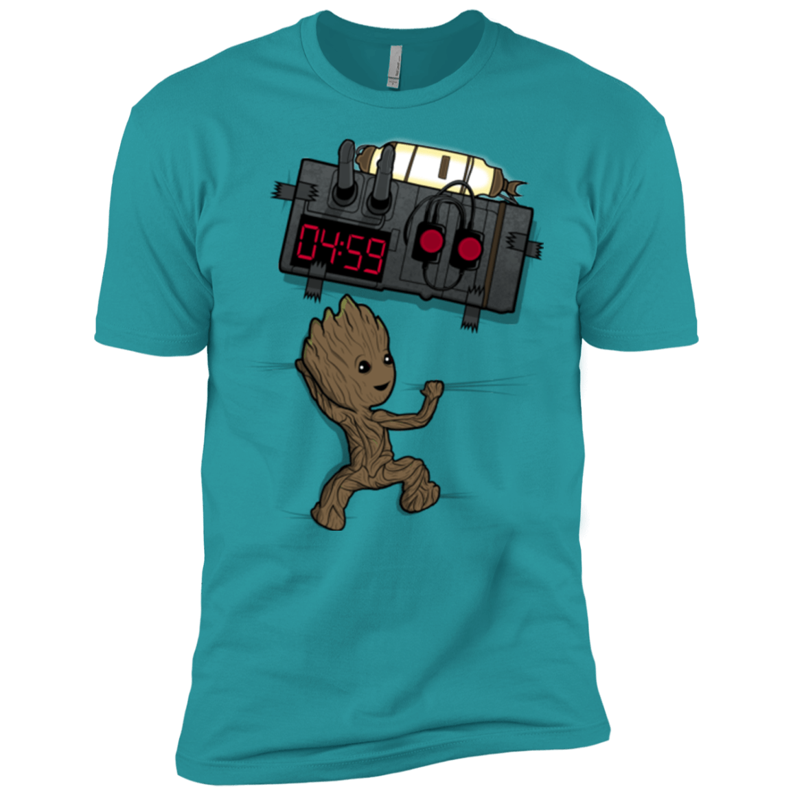 T-Shirts Tahiti Blue / X-Small Bomb In Your Chest! Men's Premium T-Shirt