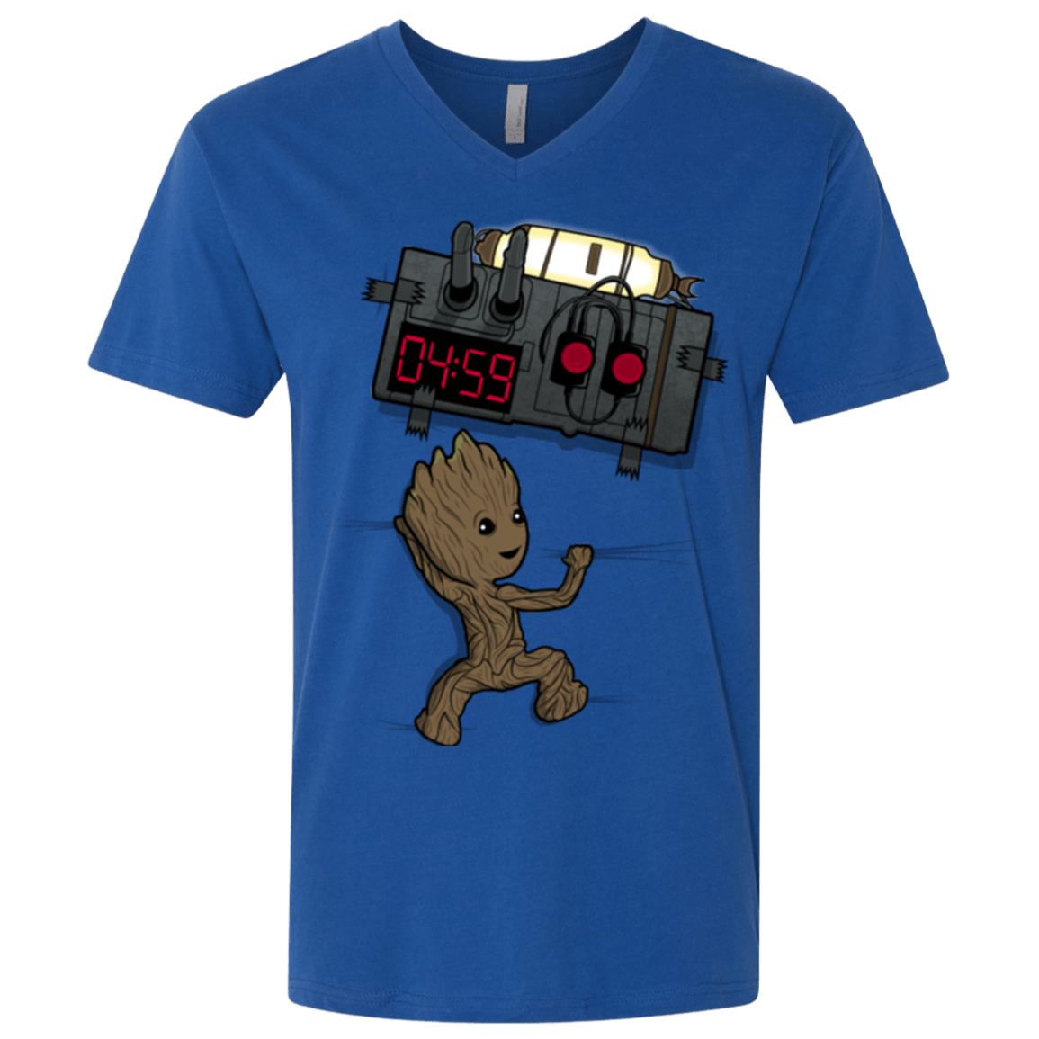 T-Shirts Royal / X-Small Bomb In Your Chest! Men's Premium V-Neck