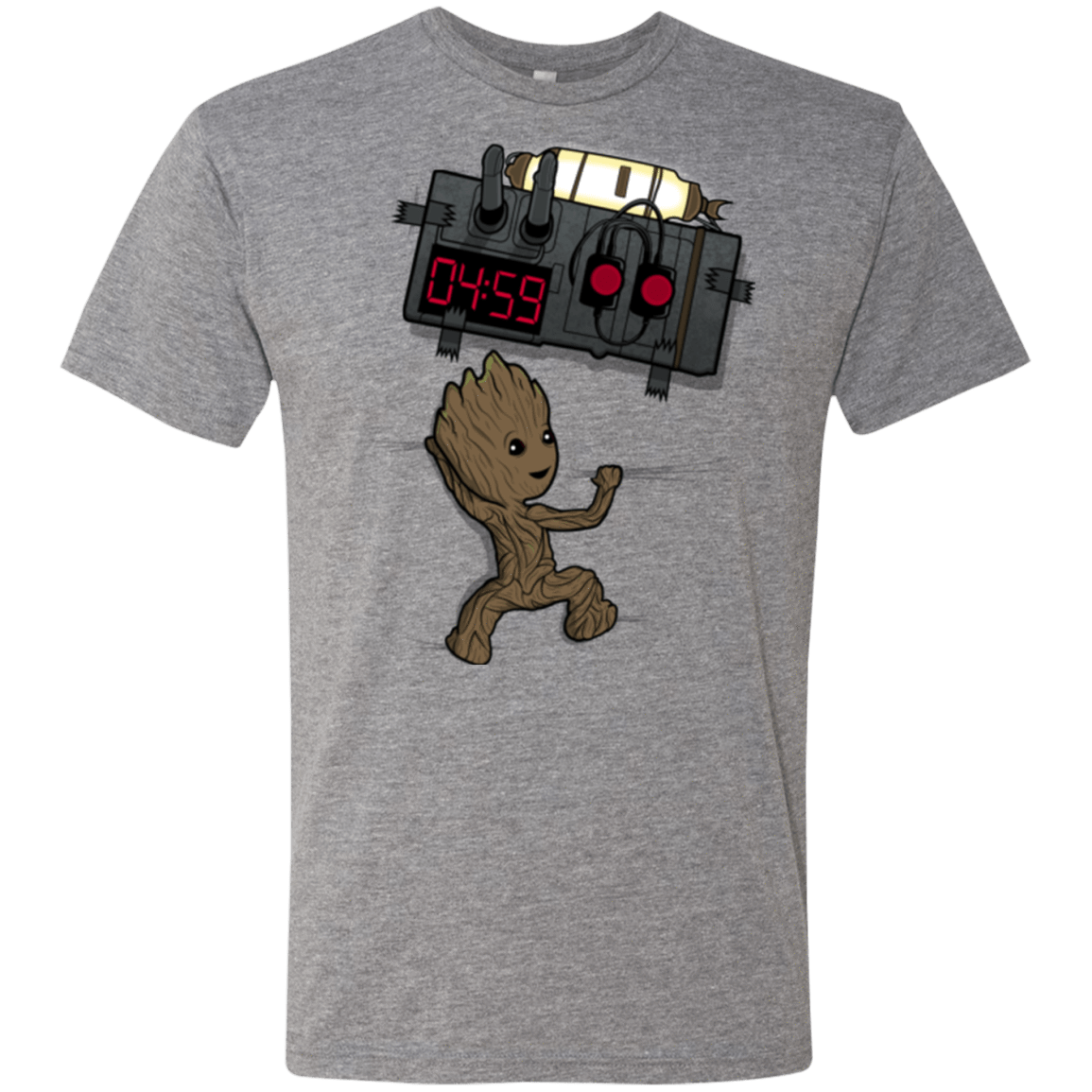 T-Shirts Premium Heather / Small Bomb In Your Chest! Men's Triblend T-Shirt