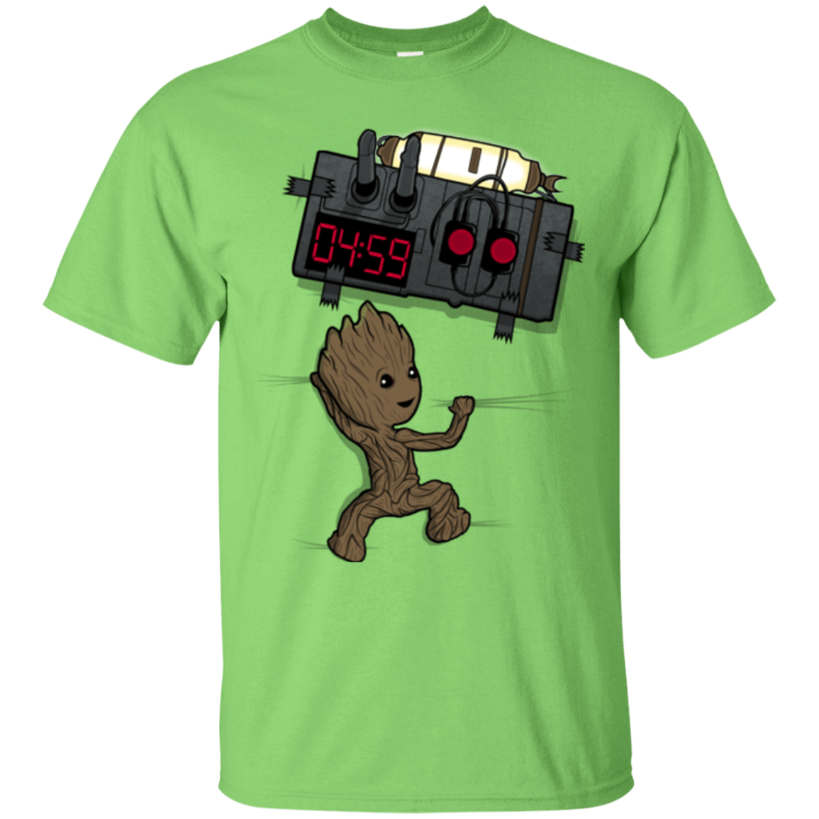 T-Shirts Lime / Small Bomb In Your Chest! T-Shirt