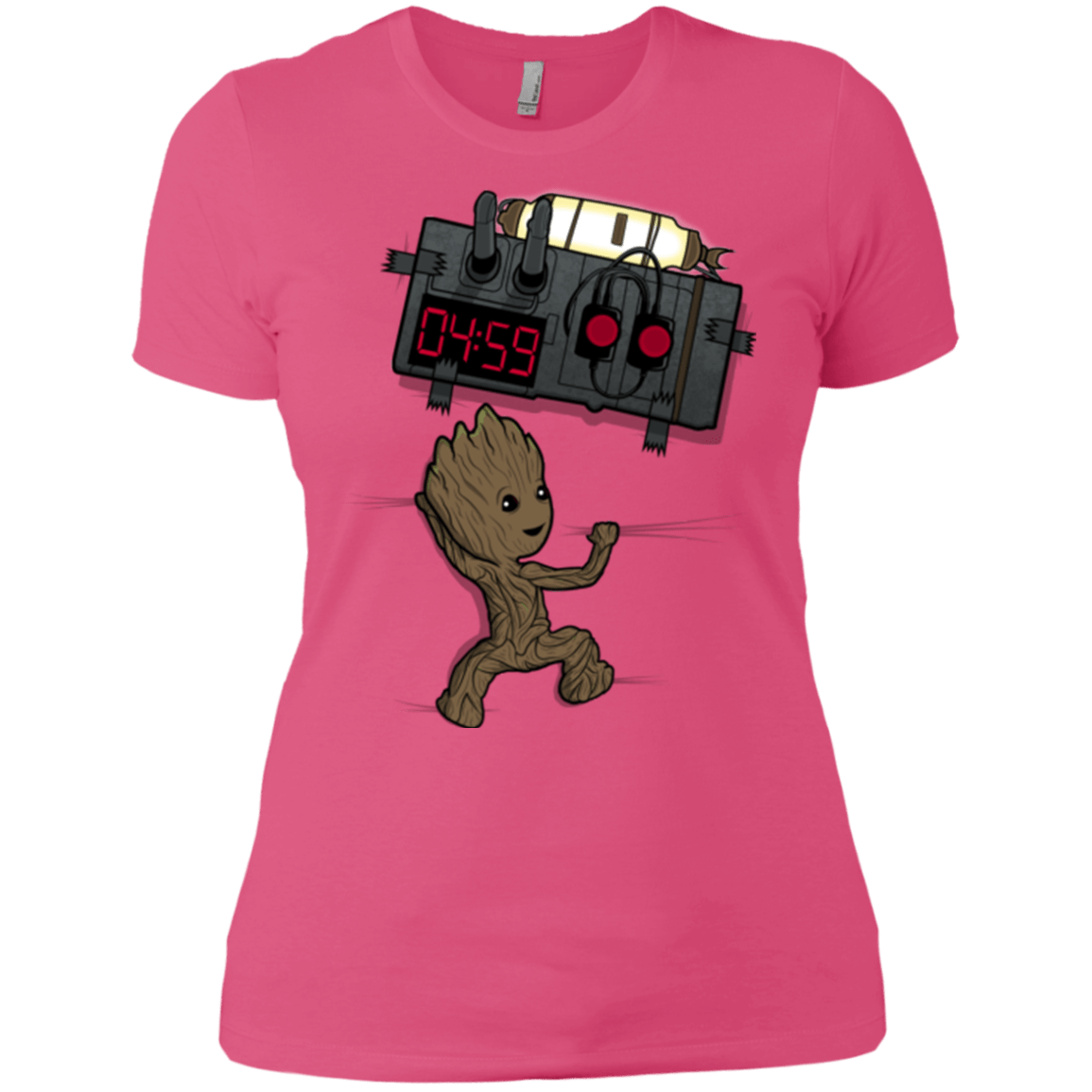 T-Shirts Hot Pink / X-Small Bomb In Your Chest! Women's Premium T-Shirt