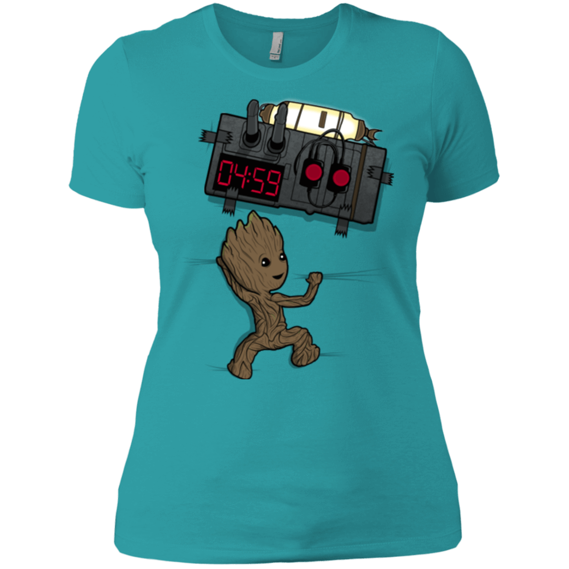 T-Shirts Tahiti Blue / X-Small Bomb In Your Chest! Women's Premium T-Shirt