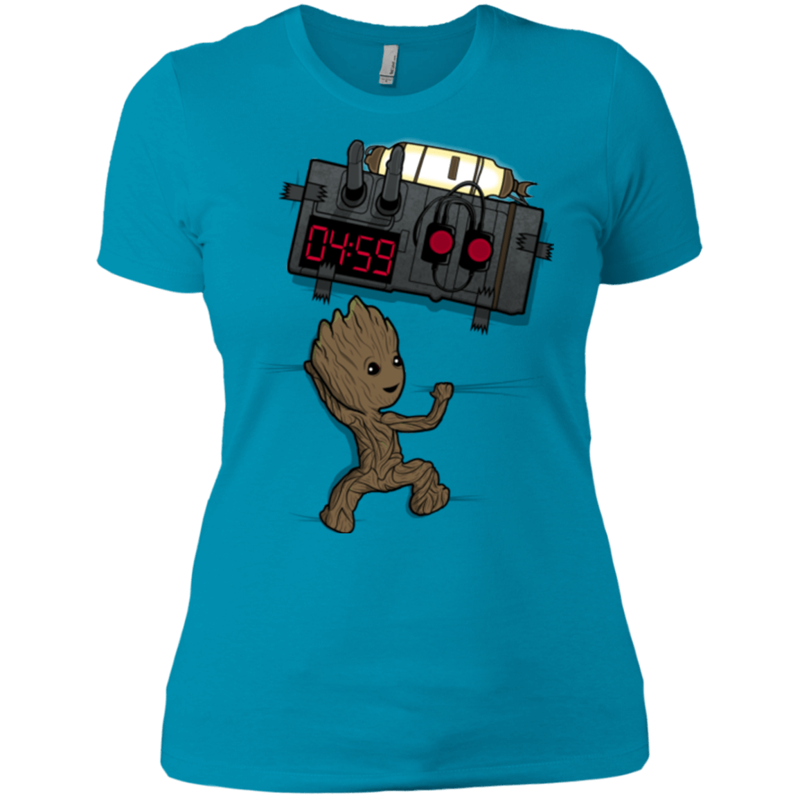 T-Shirts Turquoise / X-Small Bomb In Your Chest! Women's Premium T-Shirt