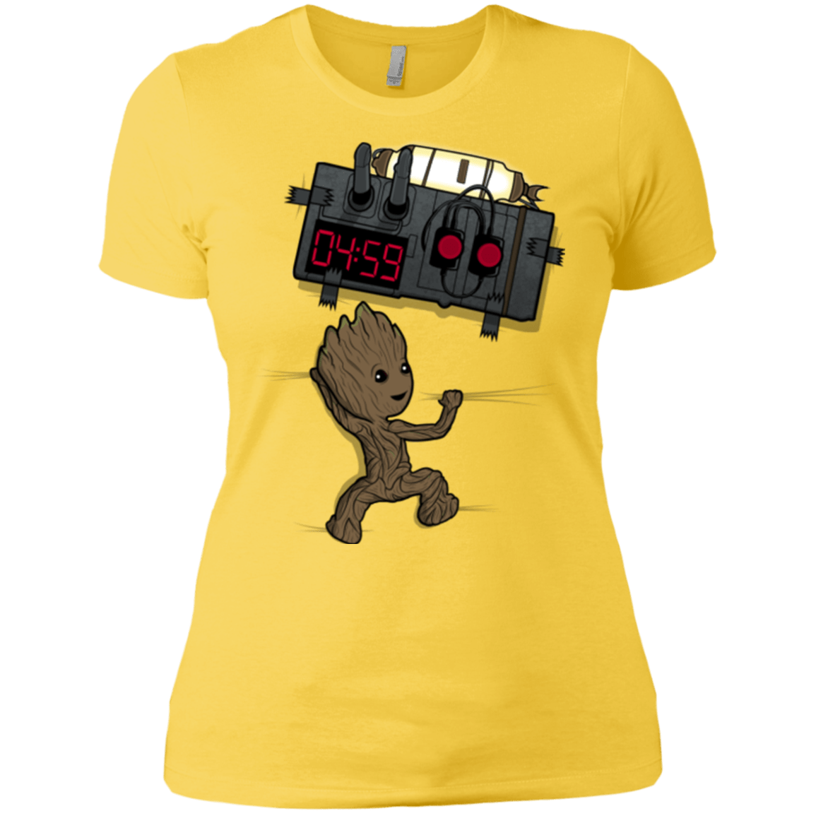 T-Shirts Vibrant Yellow / X-Small Bomb In Your Chest! Women's Premium T-Shirt