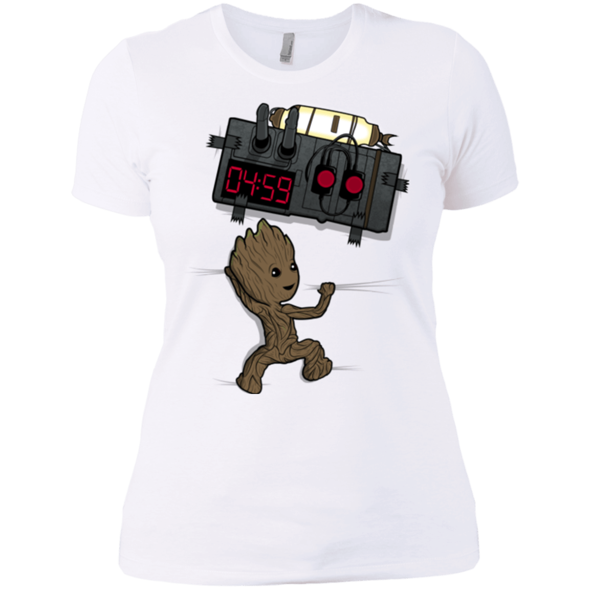 T-Shirts White / X-Small Bomb In Your Chest! Women's Premium T-Shirt