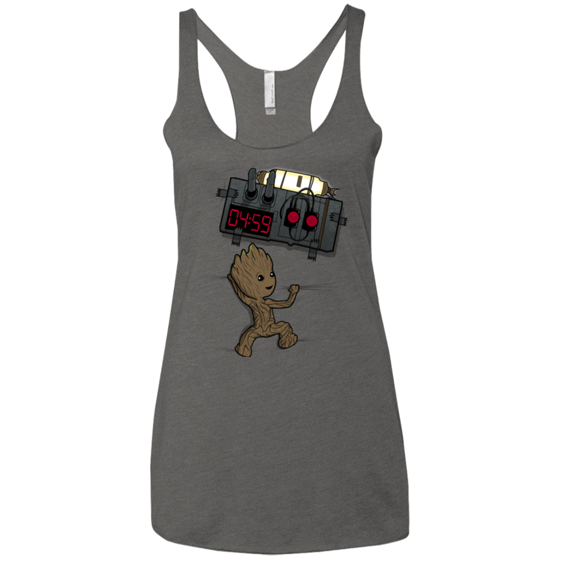 T-Shirts Premium Heather / X-Small Bomb In Your Chest! Women's Triblend Racerback Tank