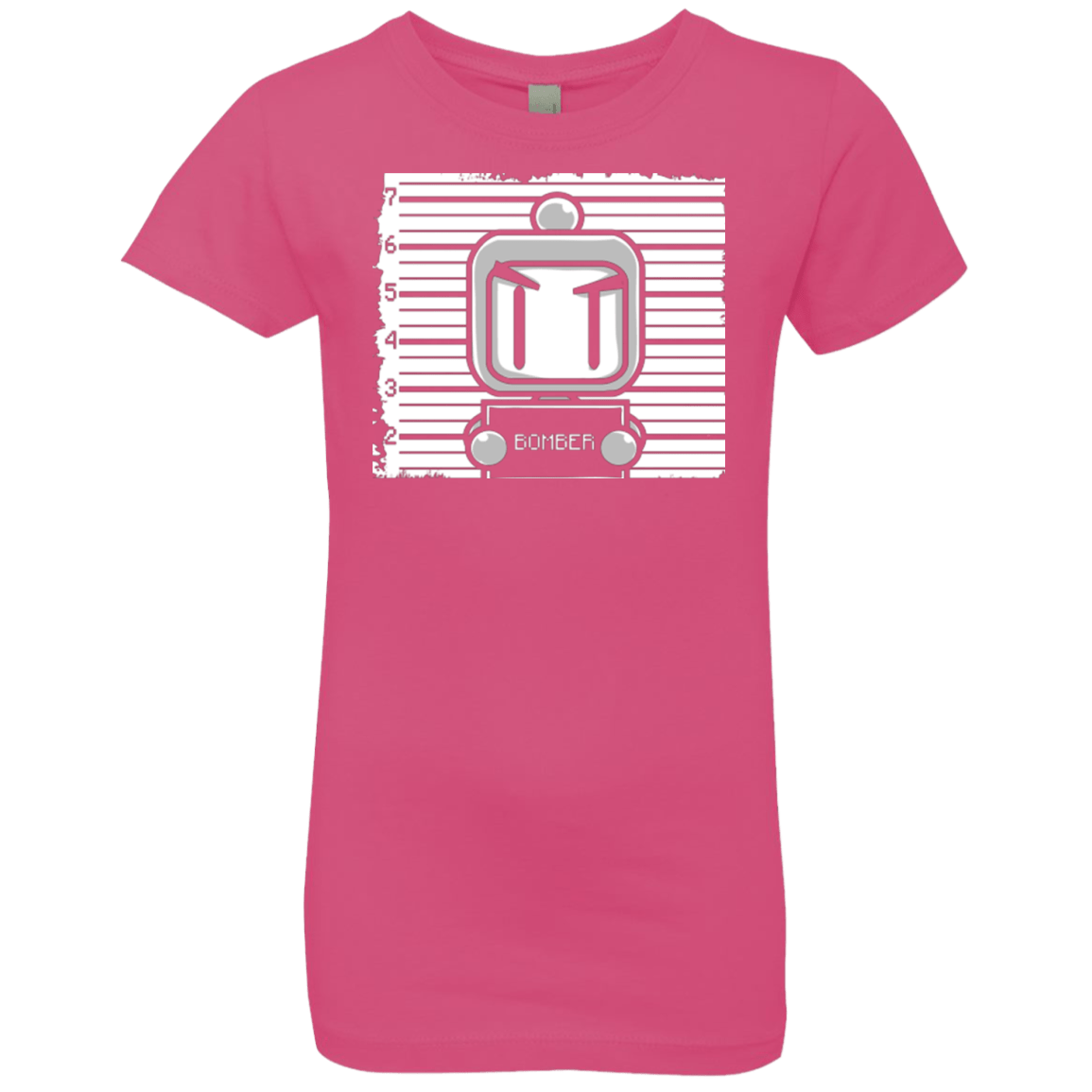 T-Shirts Hot Pink / YXS BOMBER Girls Premium T-Shirt