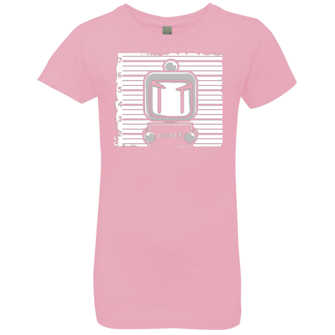 T-Shirts Light Pink / YXS BOMBER Girls Premium T-Shirt