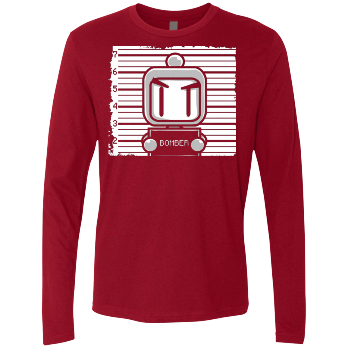 T-Shirts Cardinal / Small BOMBER Men's Premium Long Sleeve