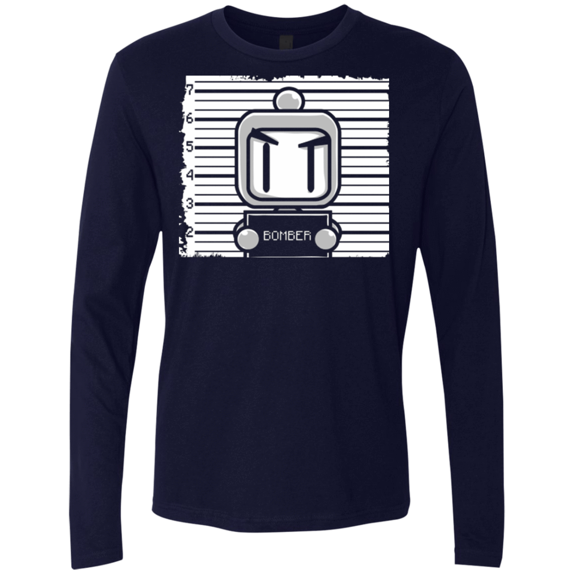 T-Shirts Midnight Navy / Small BOMBER Men's Premium Long Sleeve