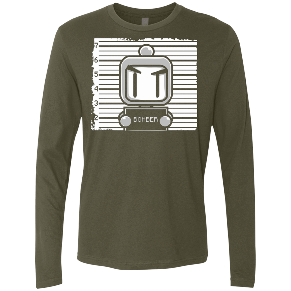 T-Shirts Military Green / Small BOMBER Men's Premium Long Sleeve