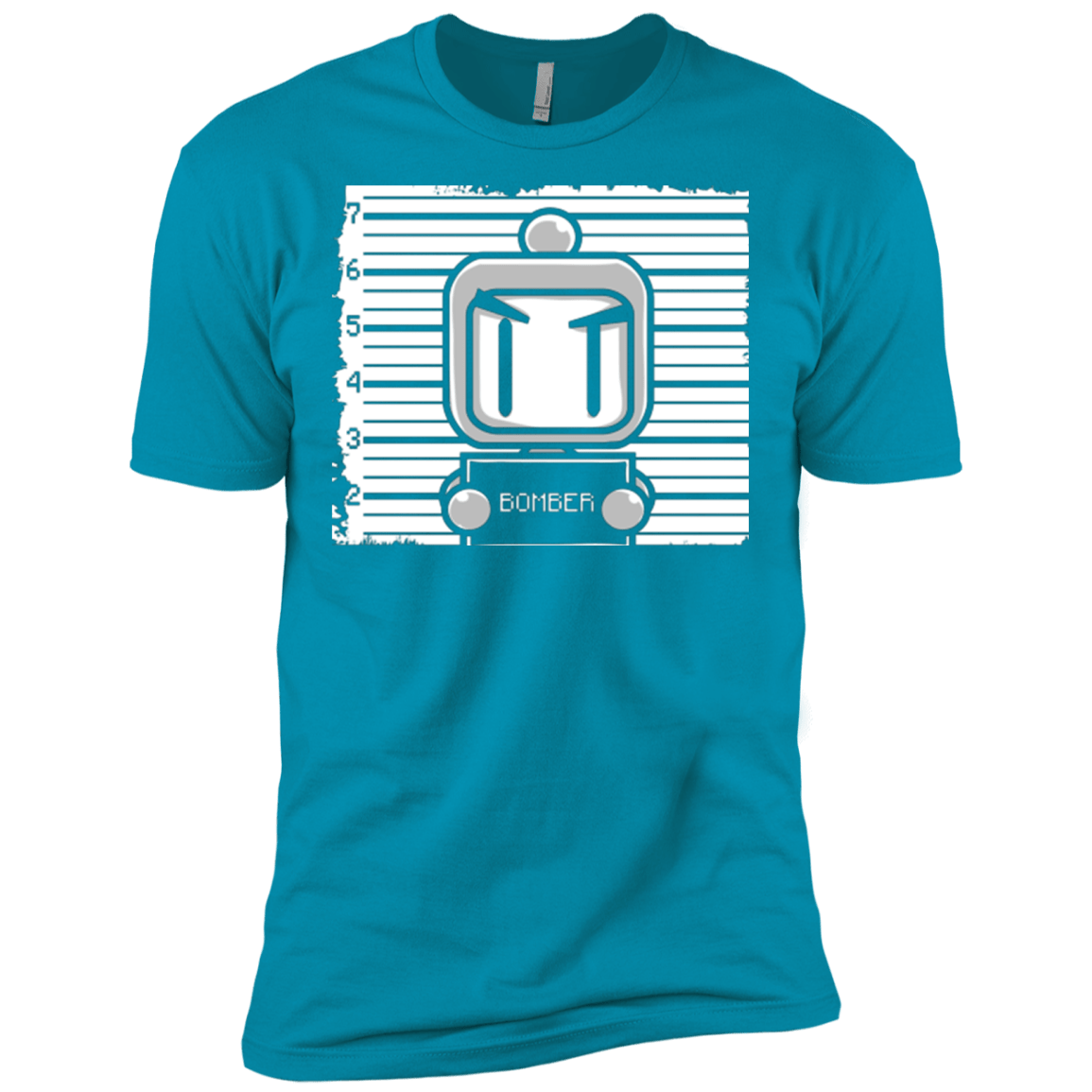 T-Shirts Turquoise / X-Small BOMBER Men's Premium T-Shirt