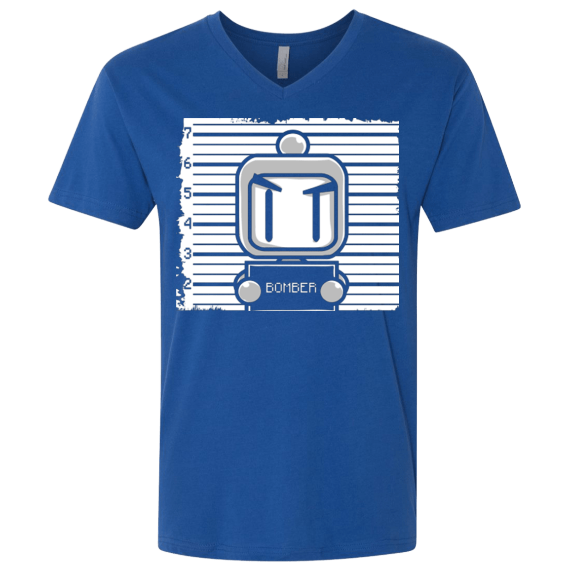 T-Shirts Royal / X-Small BOMBER Men's Premium V-Neck