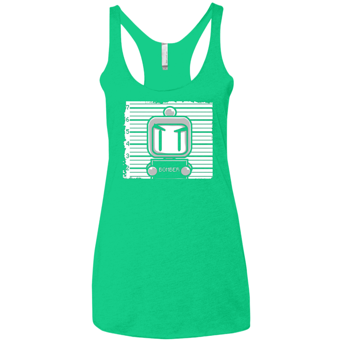 T-Shirts Envy / X-Small BOMBER Women's Triblend Racerback Tank