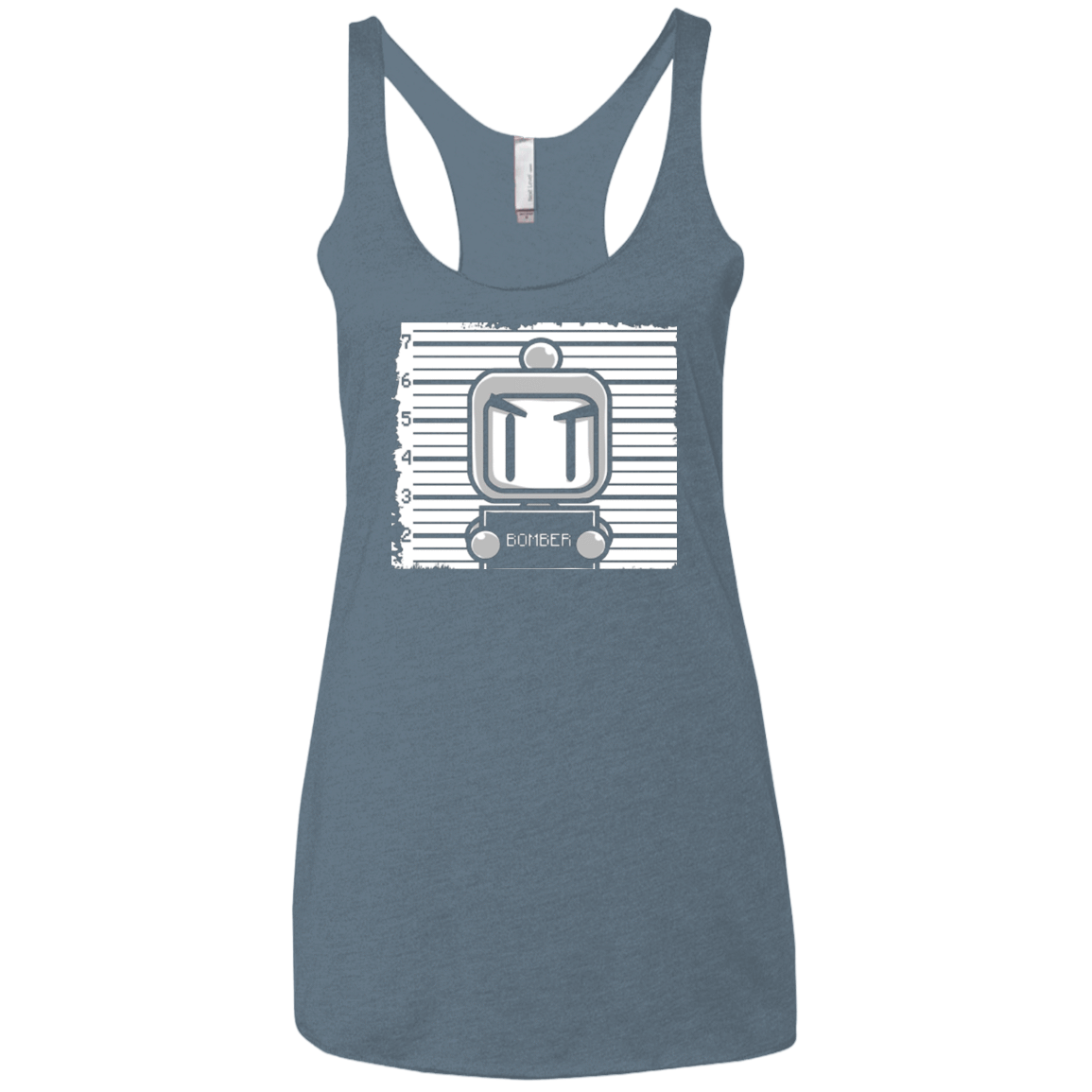 T-Shirts Indigo / X-Small BOMBER Women's Triblend Racerback Tank