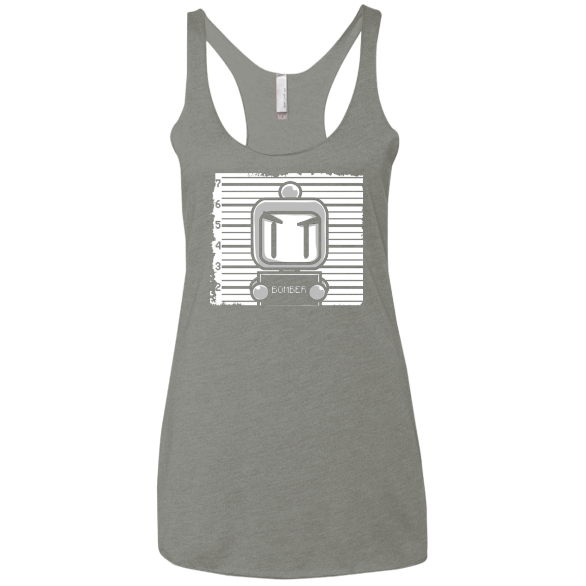 T-Shirts Venetian Grey / X-Small BOMBER Women's Triblend Racerback Tank