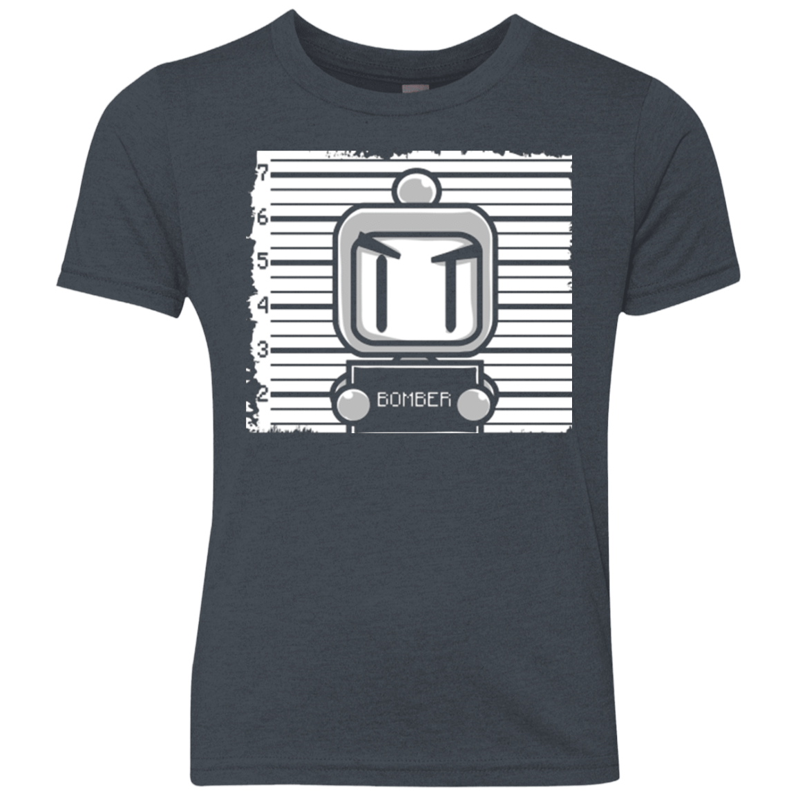 T-Shirts Vintage Navy / YXS BOMBER Youth Triblend T-Shirt