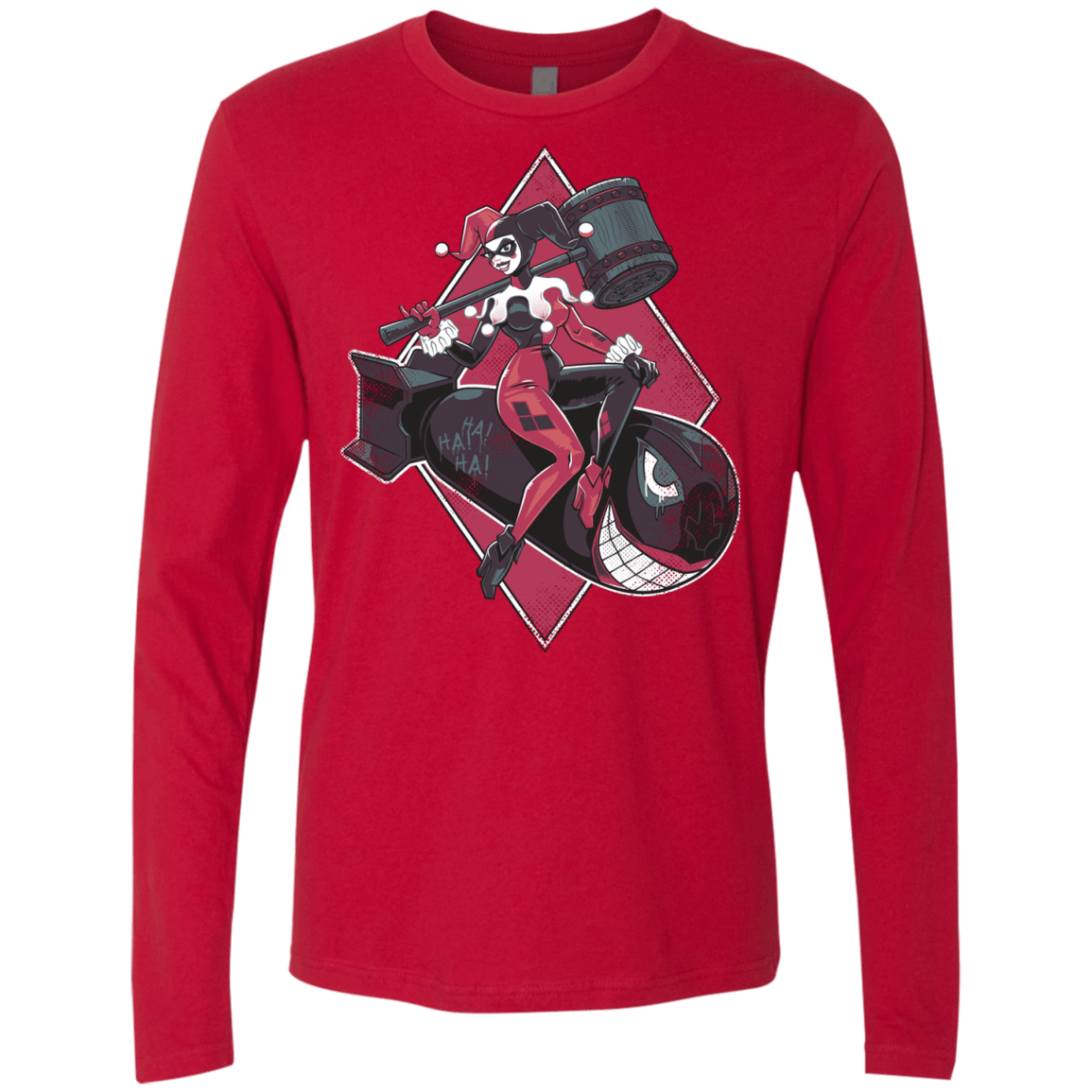 T-Shirts Red / Small Bombs Away Men's Premium Long Sleeve