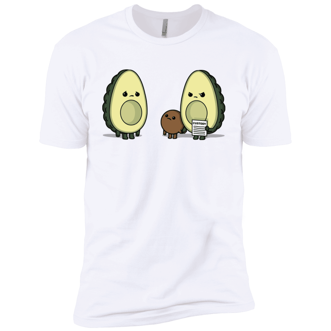 T-Shirts White / YXS Bone Custody Boys Premium T-Shirt