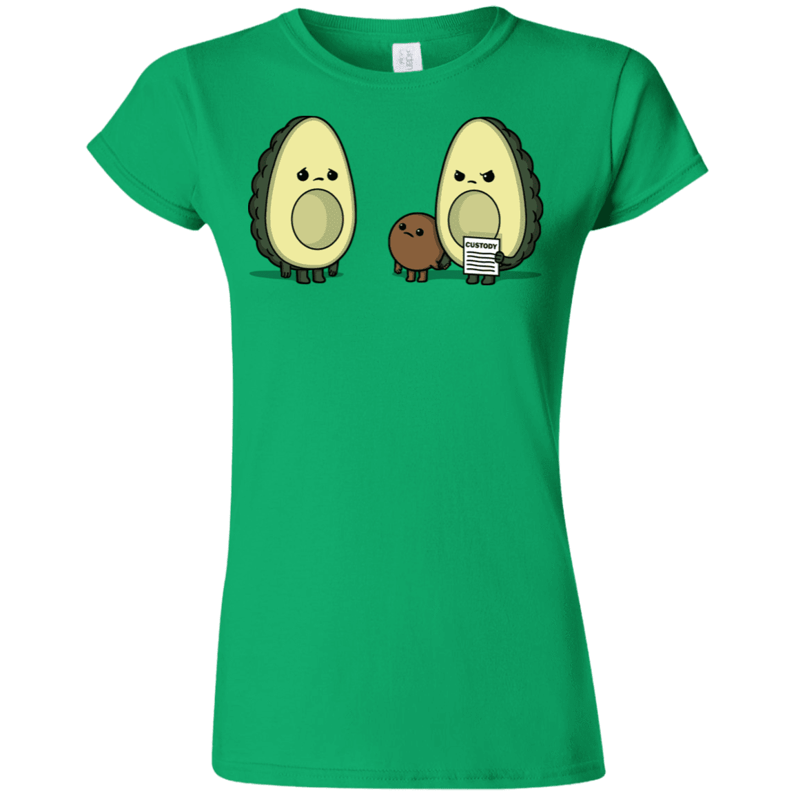 T-Shirts Irish Green / S Bone Custody Junior Slimmer-Fit T-Shirt