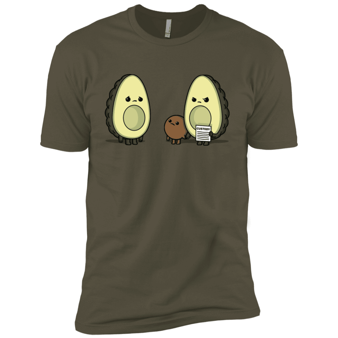 T-Shirts Military Green / X-Small Bone Custody Men's Premium T-Shirt