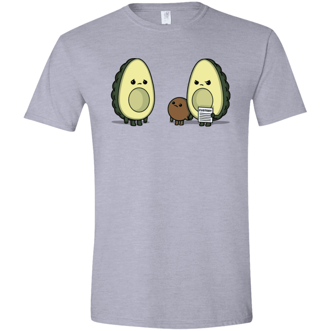 T-Shirts Sport Grey / X-Small Bone Custody Men's Semi-Fitted Softstyle