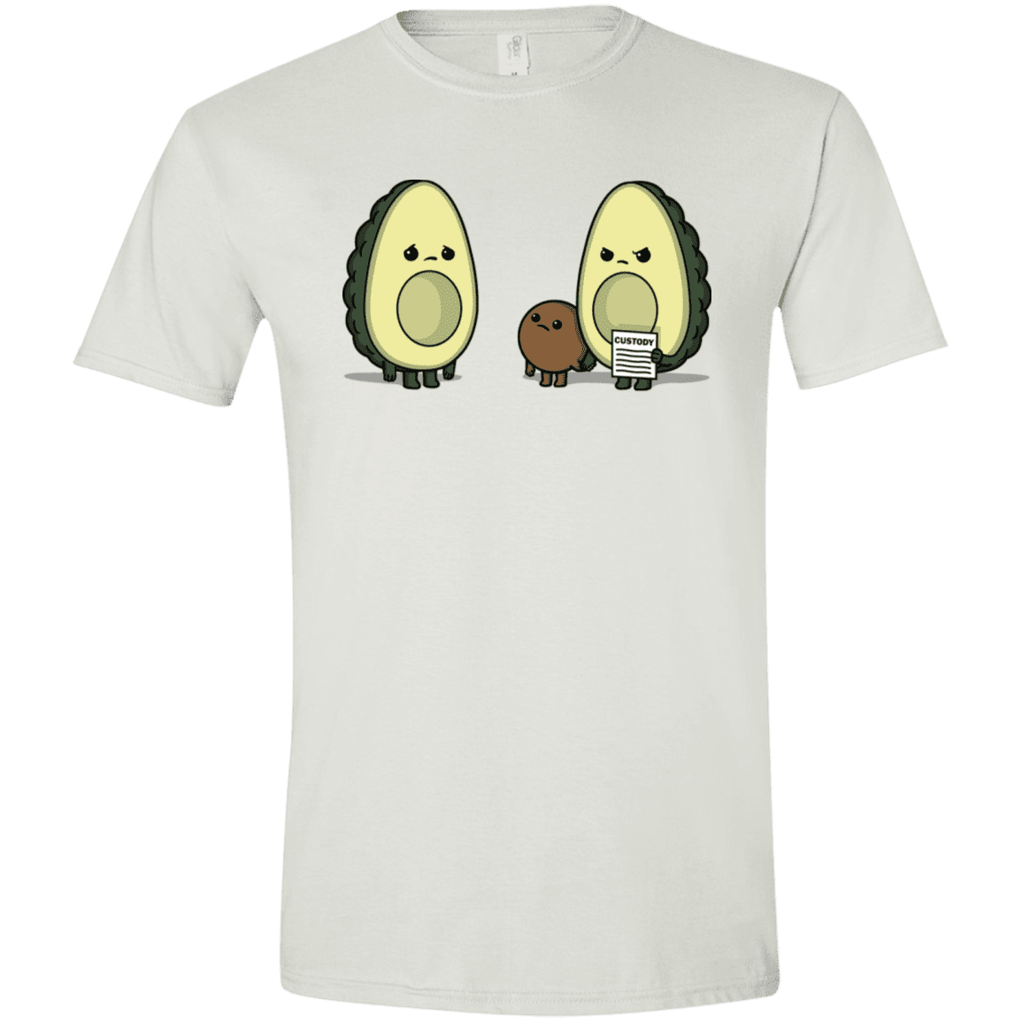 T-Shirts White / X-Small Bone Custody Men's Semi-Fitted Softstyle