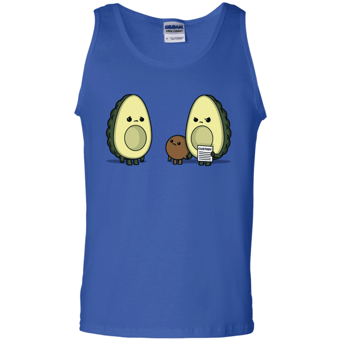 T-Shirts Royal / S Bone Custody Men's Tank Top