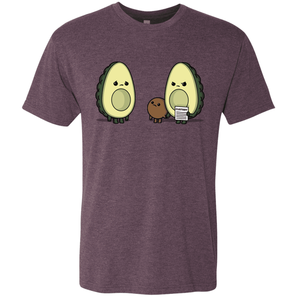 T-Shirts Vintage Purple / S Bone Custody Men's Triblend T-Shirt