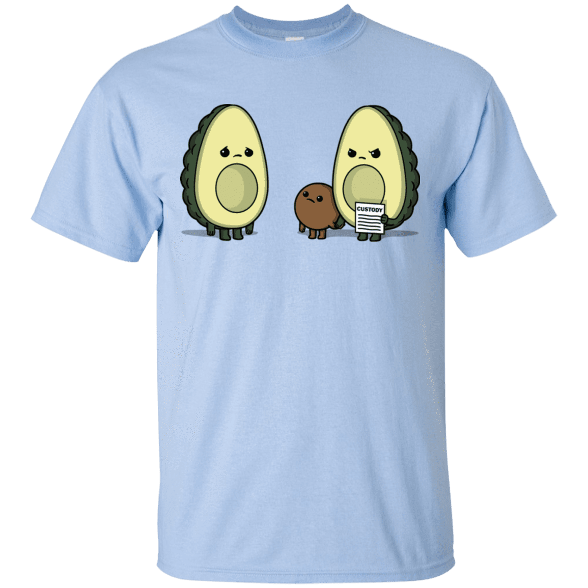 T-Shirts Light Blue / S Bone Custody T-Shirt