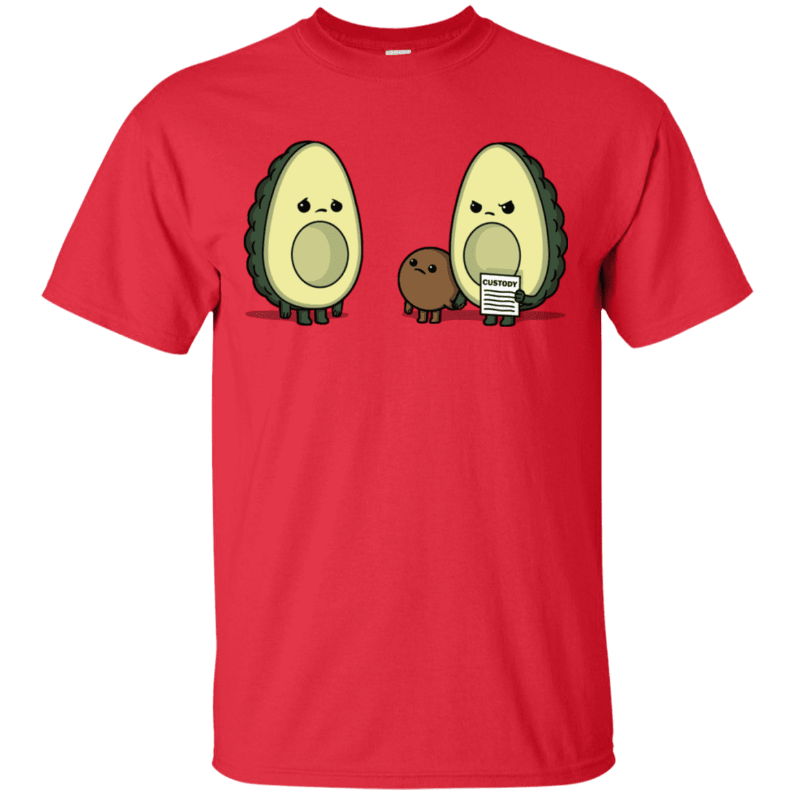 T-Shirts Red / S Bone Custody T-Shirt