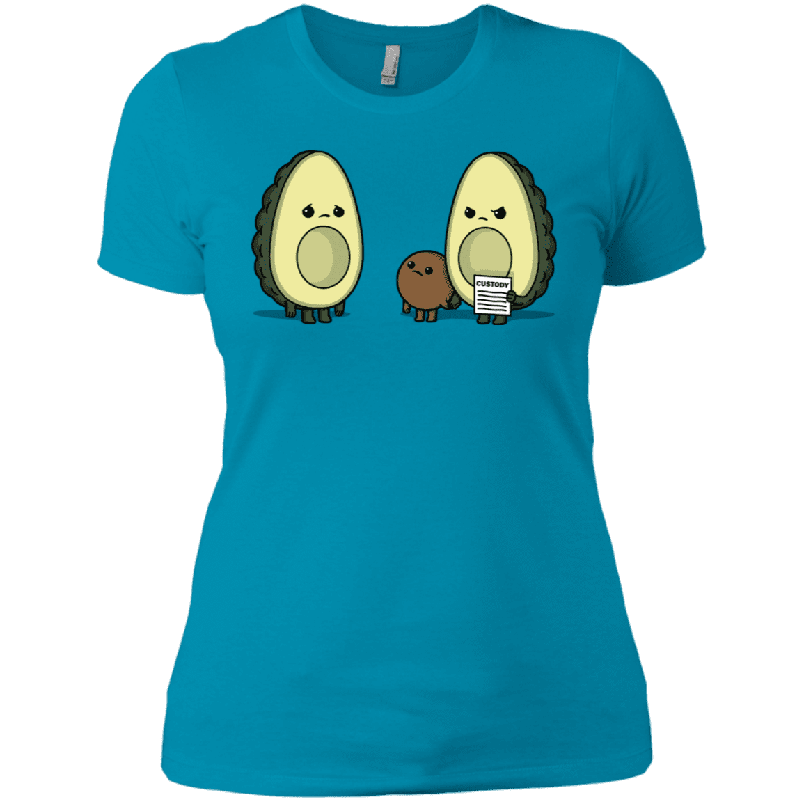 T-Shirts Turquoise / X-Small Bone Custody Women's Premium T-Shirt