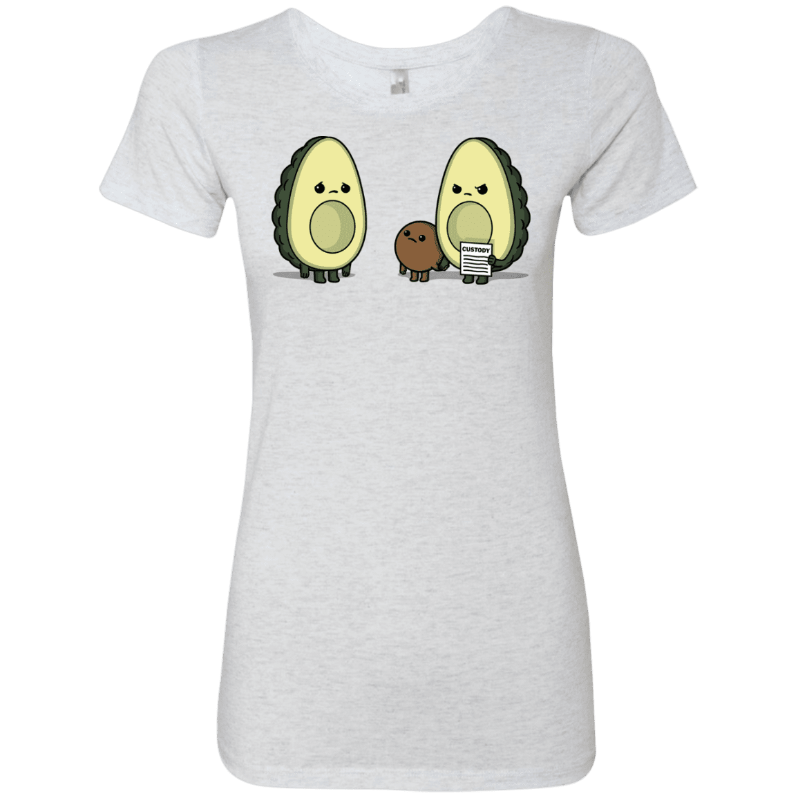 T-Shirts Heather White / S Bone Custody Women's Triblend T-Shirt