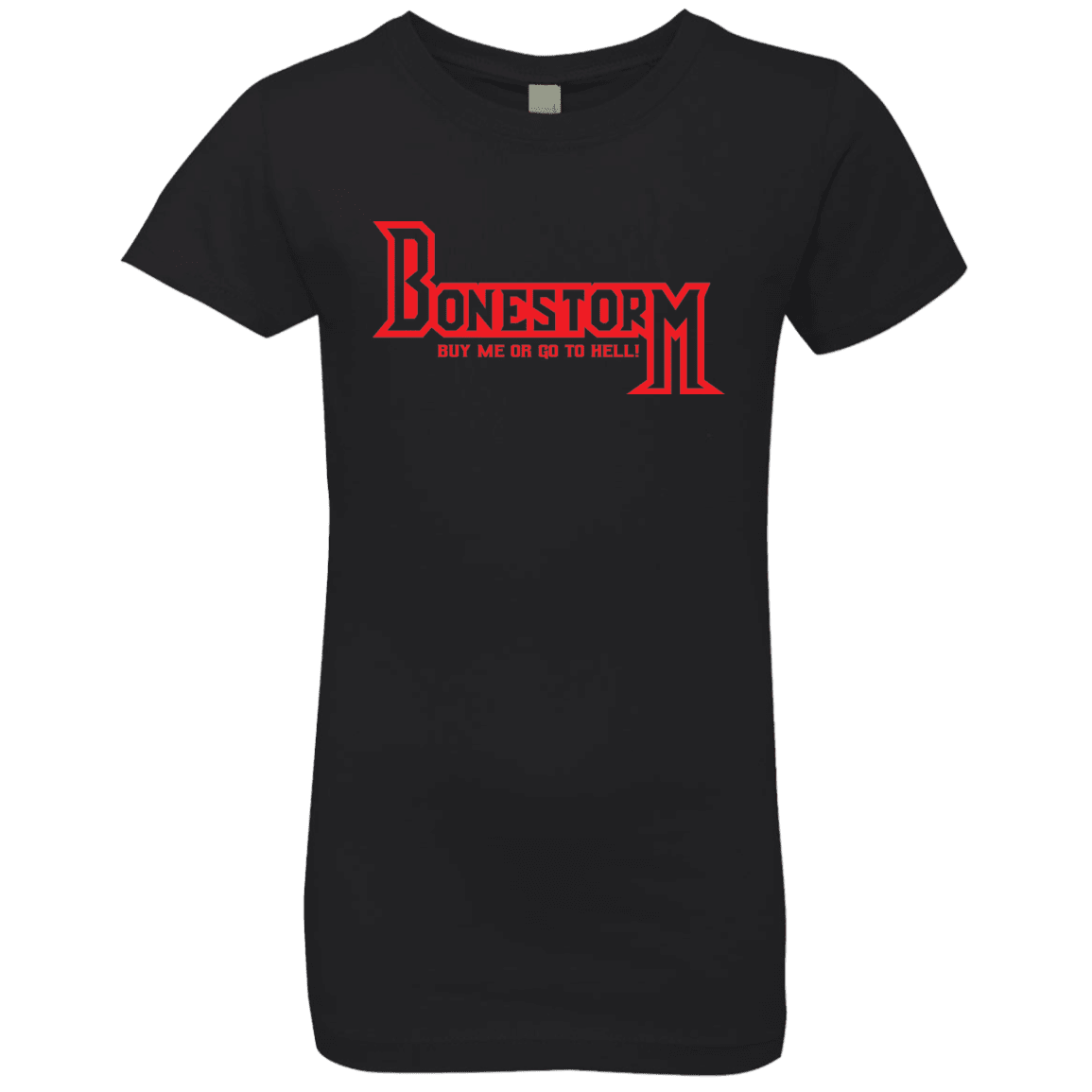 T-Shirts Black / YXS BONESTORM Girls Premium T-Shirt