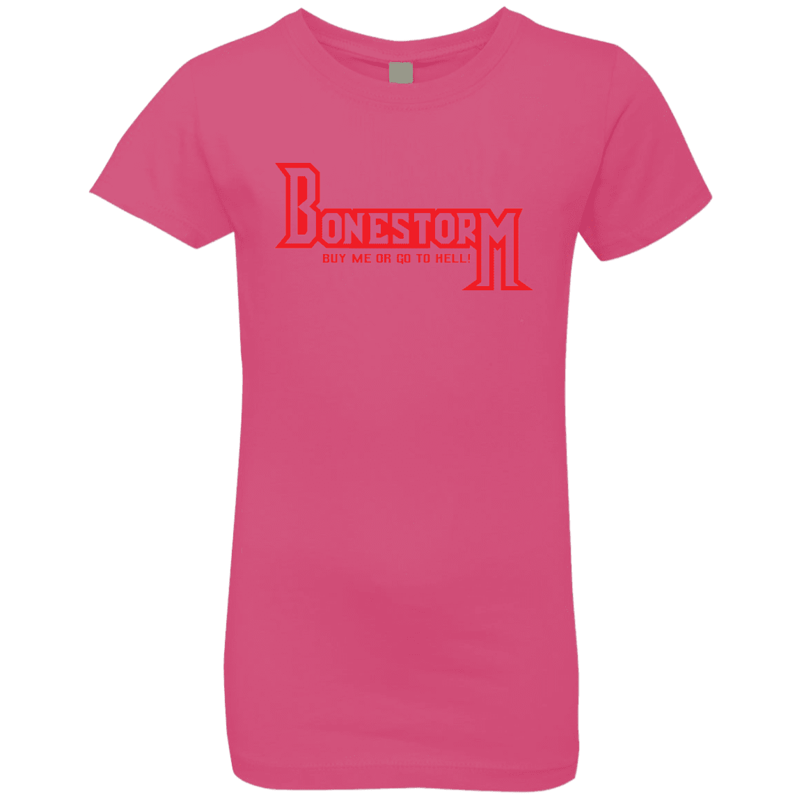 T-Shirts Hot Pink / YXS BONESTORM Girls Premium T-Shirt
