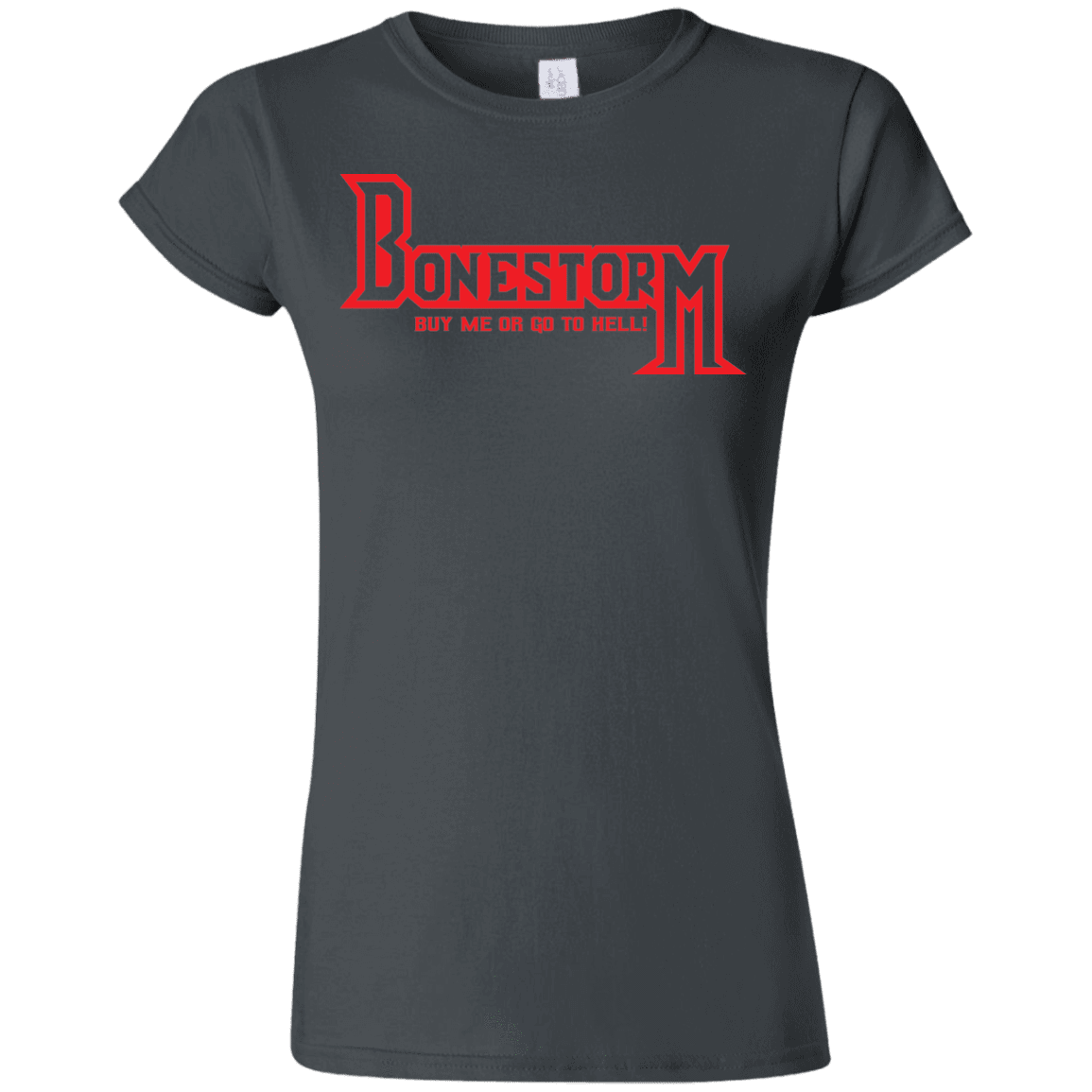 T-Shirts Charcoal / S BONESTORM Junior Slimmer-Fit T-Shirt