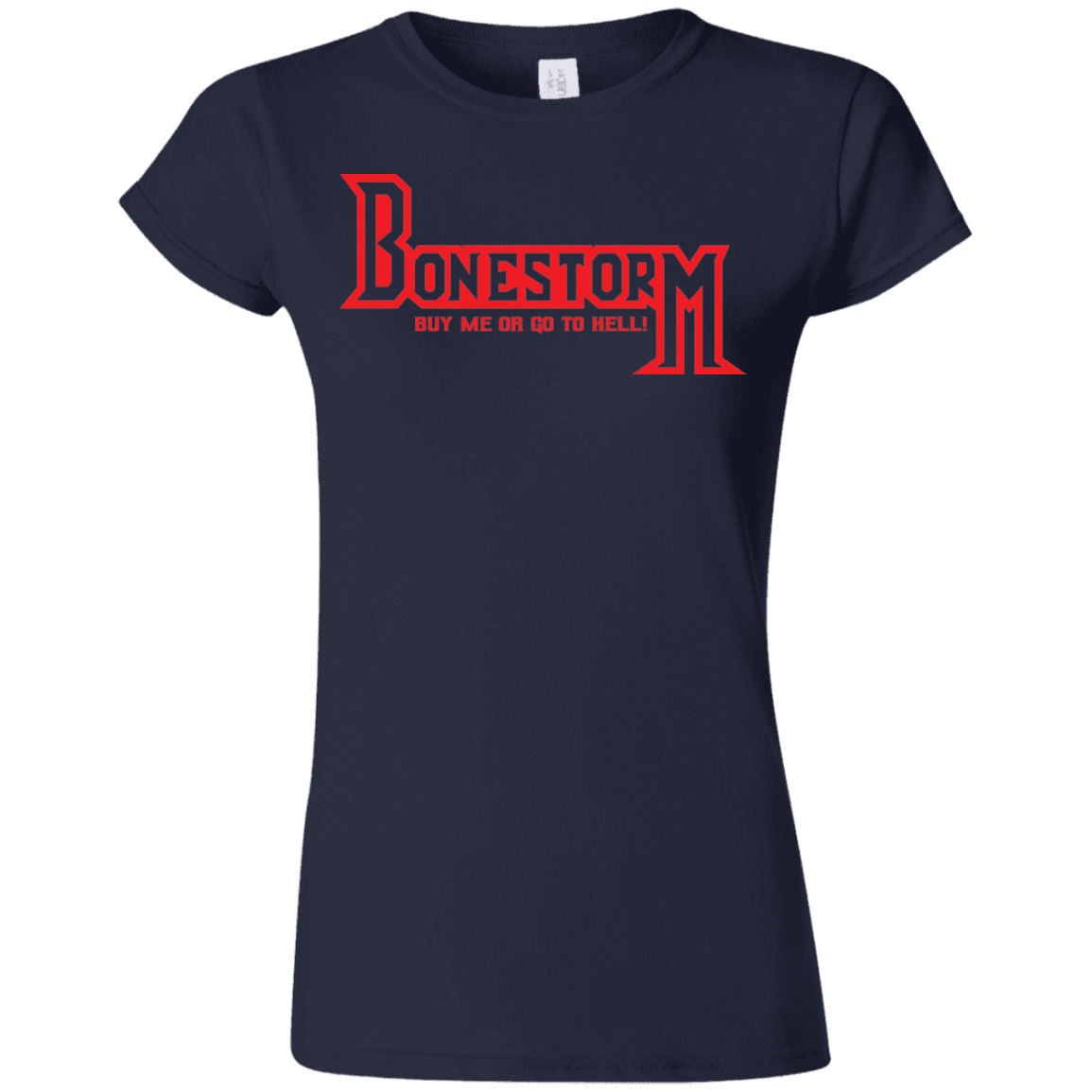 T-Shirts Navy / S BONESTORM Junior Slimmer-Fit T-Shirt