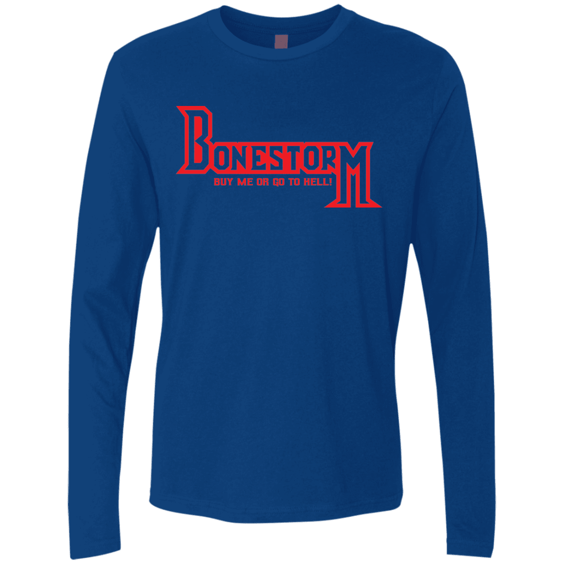 T-Shirts Royal / S BONESTORM Men's Premium Long Sleeve