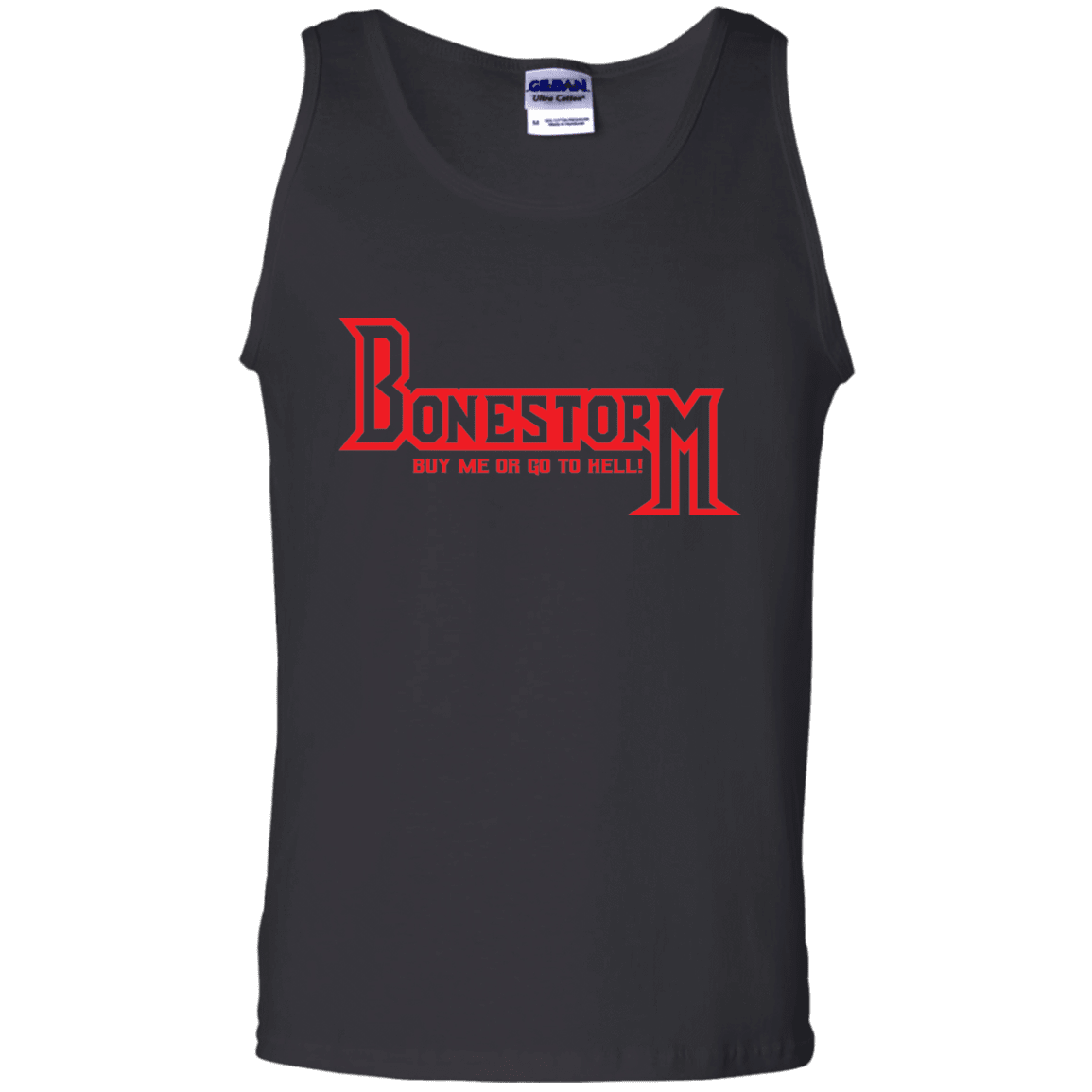 T-Shirts Black / S BONESTORM Men's Tank Top