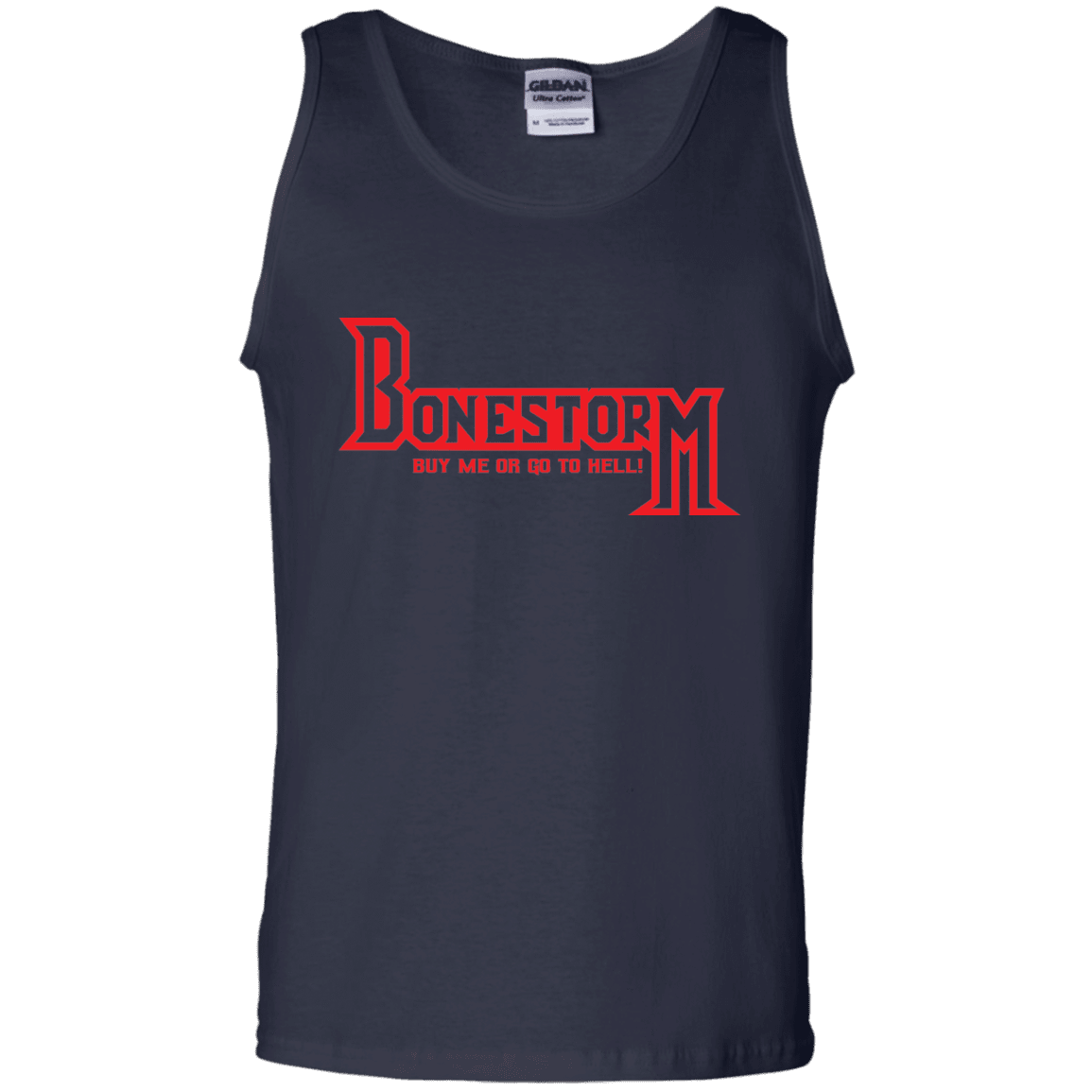T-Shirts Navy / S BONESTORM Men's Tank Top