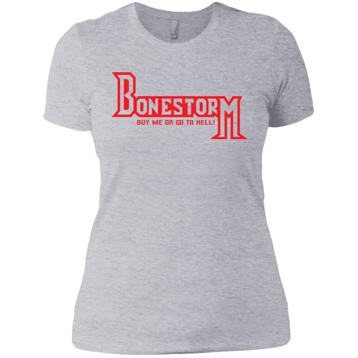 T-Shirts Heather Grey / X-Small BONESTORM Women's Premium T-Shirt