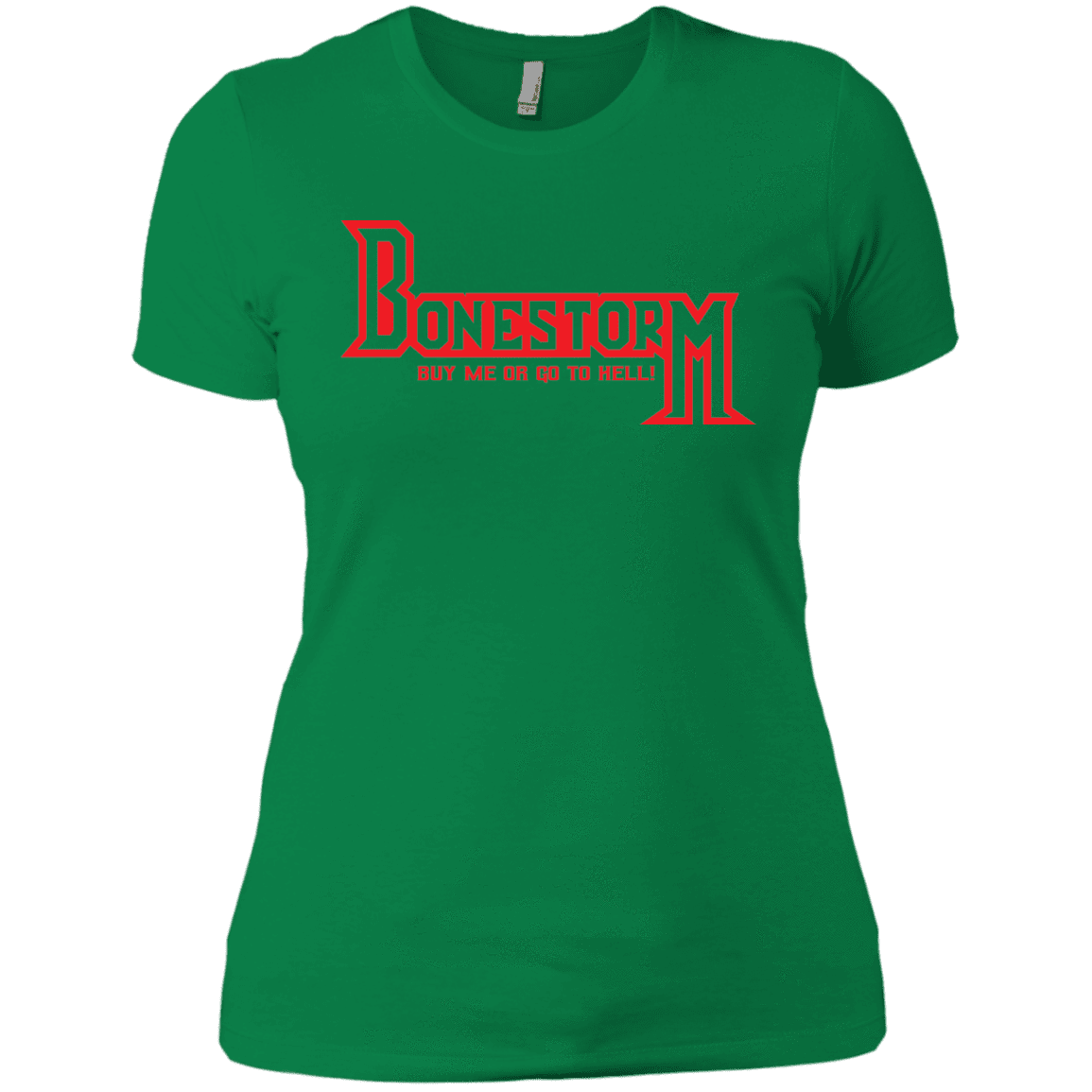 T-Shirts Kelly Green / X-Small BONESTORM Women's Premium T-Shirt