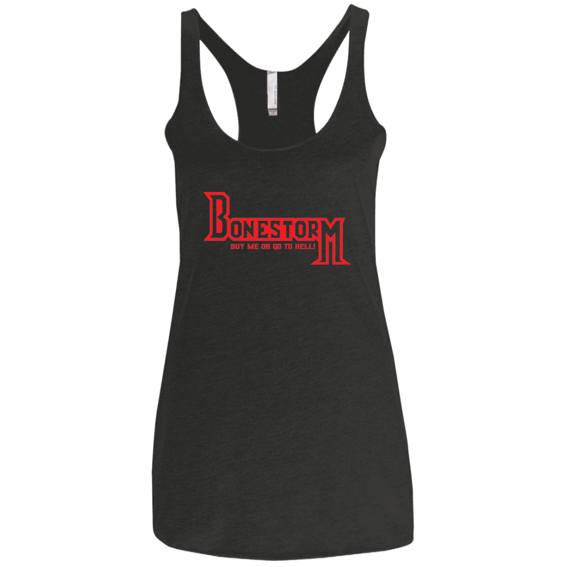 T-Shirts Vintage Black / X-Small BONESTORM Women's Triblend Racerback Tank