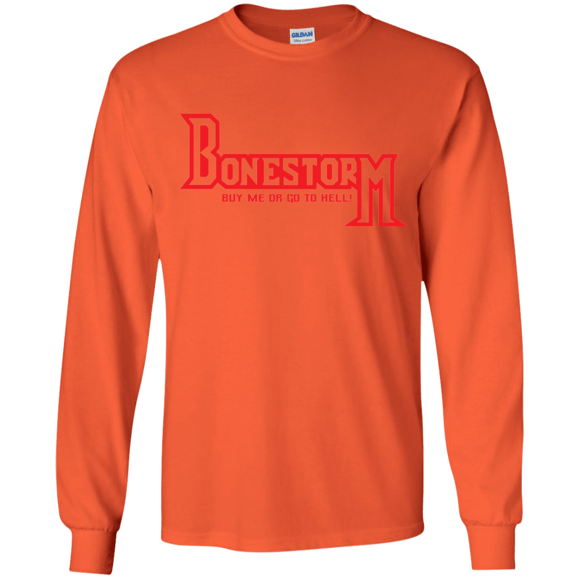 T-Shirts Orange / YS BONESTORM Youth Long Sleeve T-Shirt