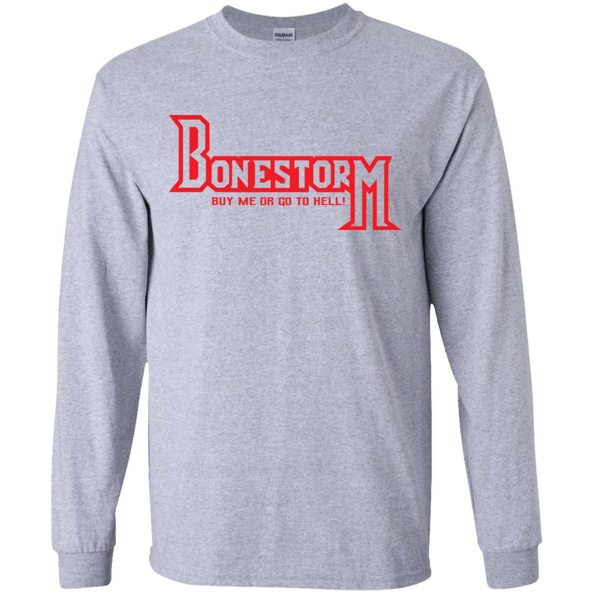 T-Shirts Sport Grey / YS BONESTORM Youth Long Sleeve T-Shirt