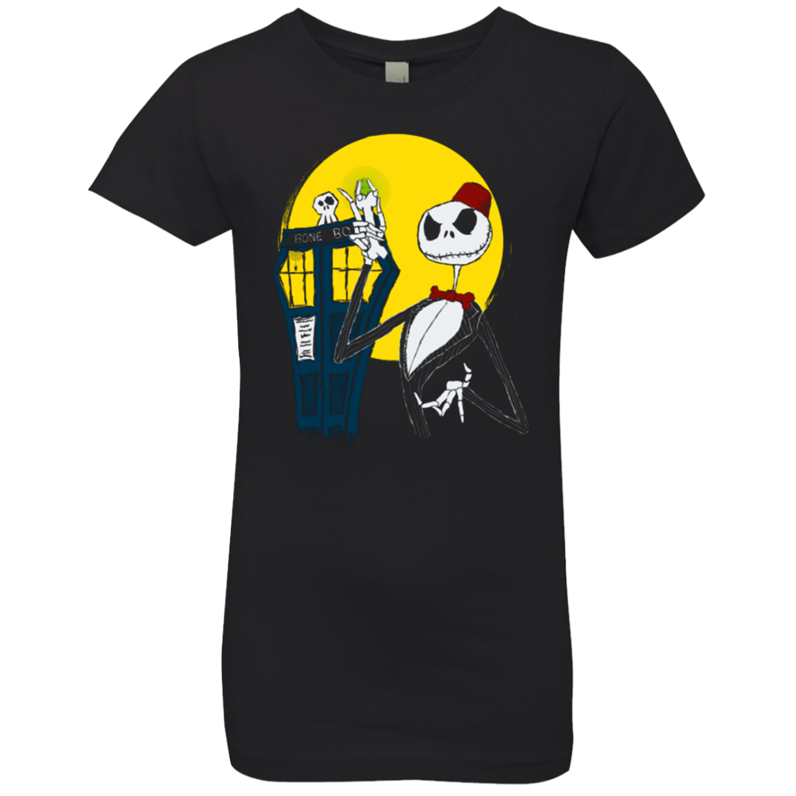 T-Shirts Black / YXS BONETIES Girls Premium T-Shirt