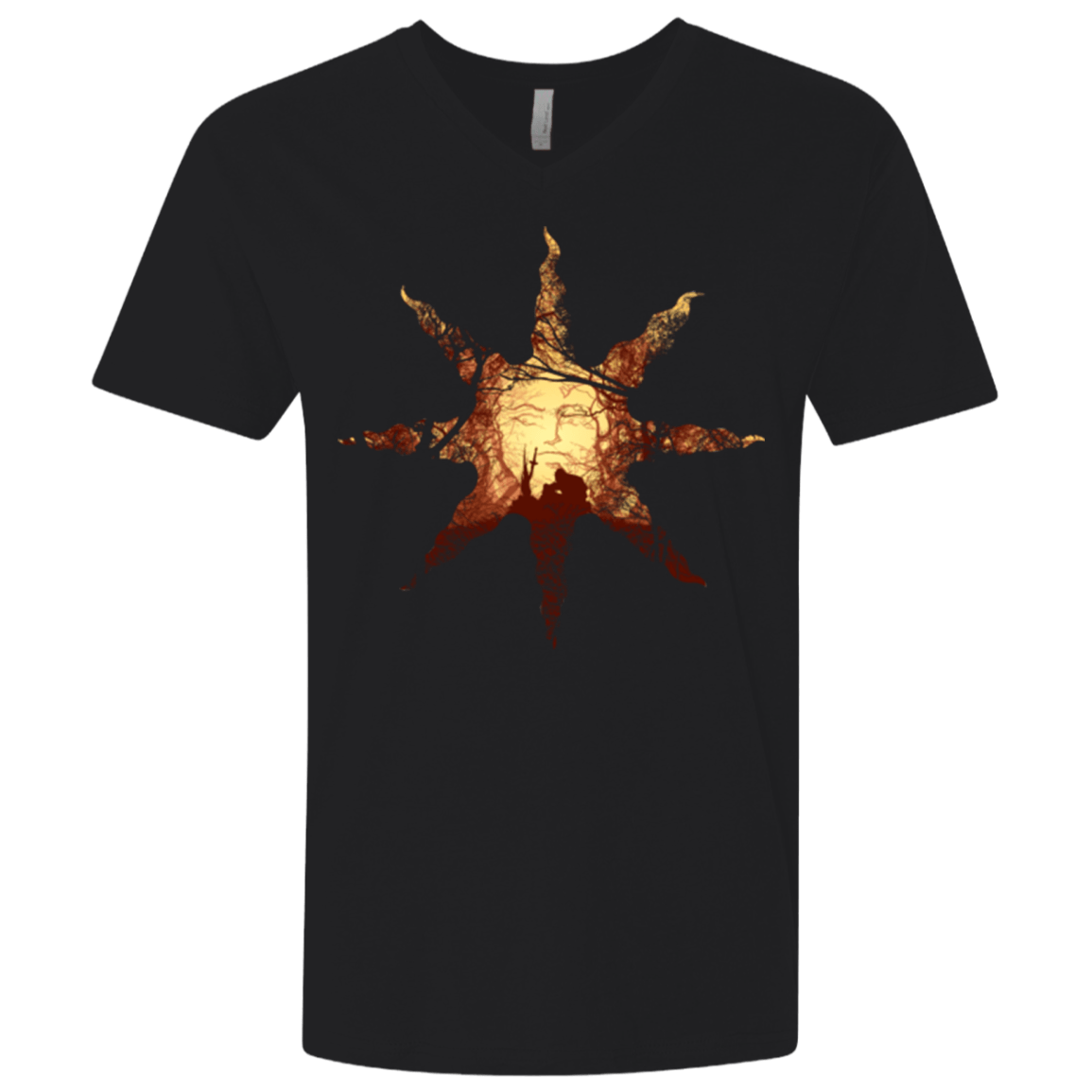 T-Shirts Black / X-Small Bonfire Men's Premium V-Neck
