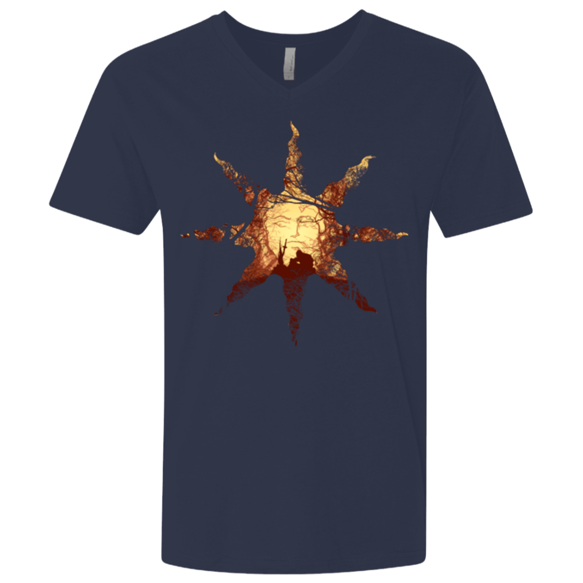 T-Shirts Midnight Navy / X-Small Bonfire Men's Premium V-Neck