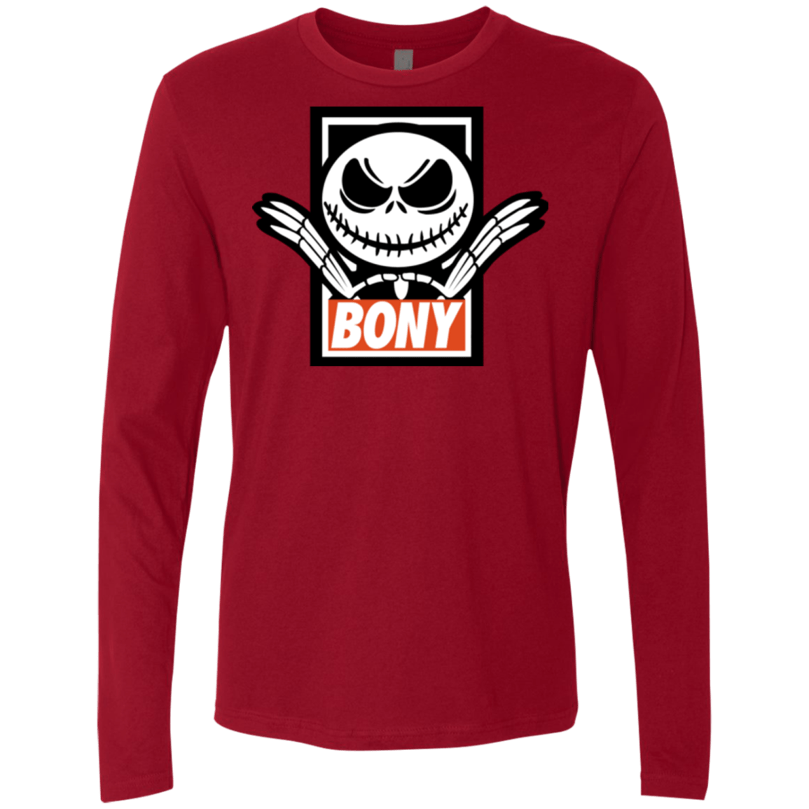 T-Shirts Cardinal / Small BONY Men's Premium Long Sleeve